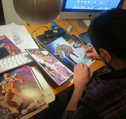 En el hogar de Rubo en Barcelona