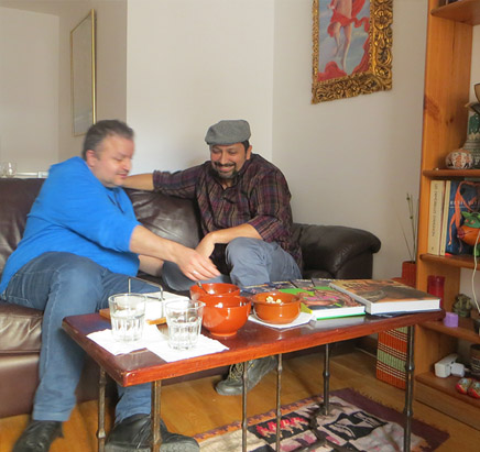 En el hogar de Rubo en Barcelona