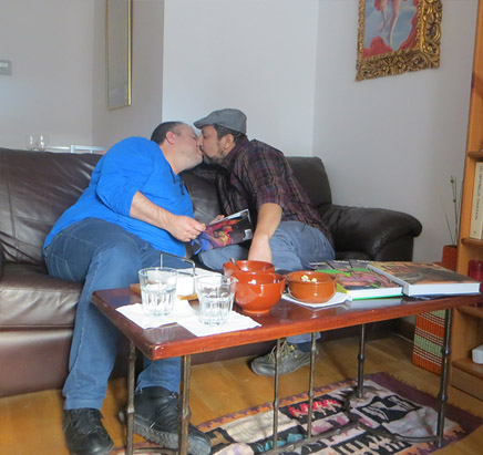 En el hogar de Rubo en Barcelona